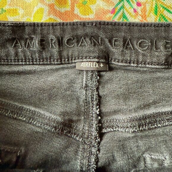 American Eagle Mens Athletic Fit Stretchy Comfy Airflex Distressed Jeans 34/30 - Picture 5 of 5